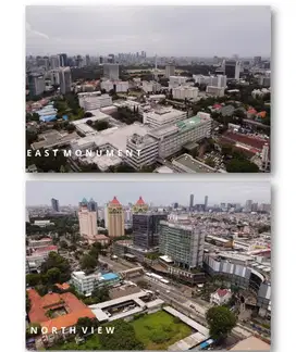 Dijual Tanah di Senen Jakarta Pusat Luas 4.241 m2 Prime Location