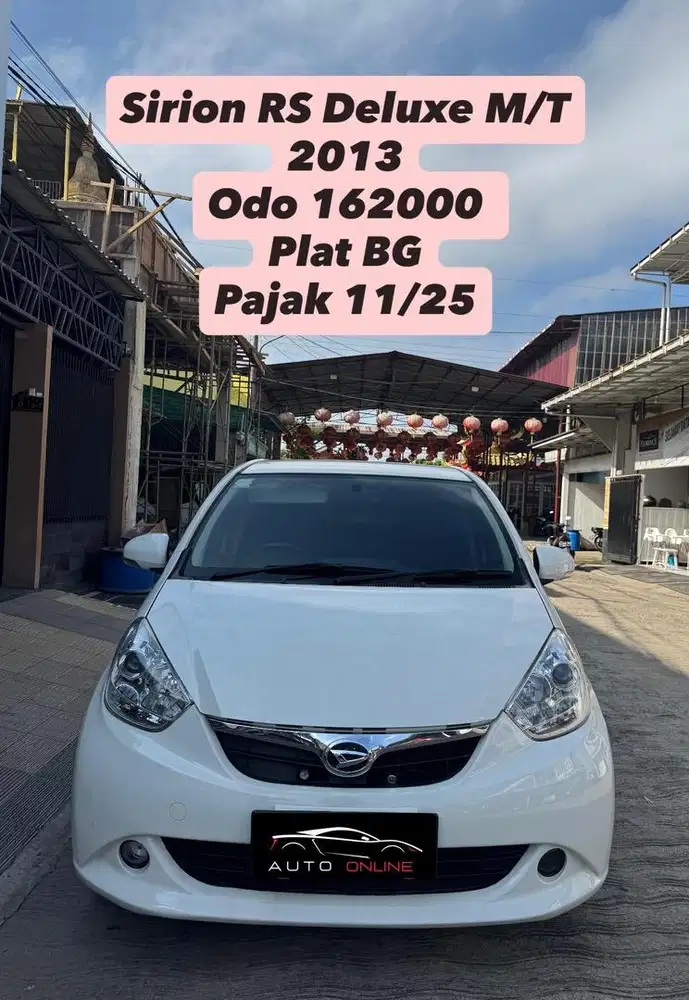 Daihatsu Sirion Deluxe 2013 M/T