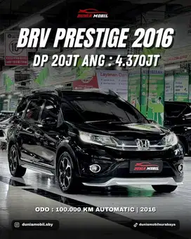 Honda BRV Prestige RS 2016 / 2017 DP 20 JT Bisa Tukar Tambah MobiLio