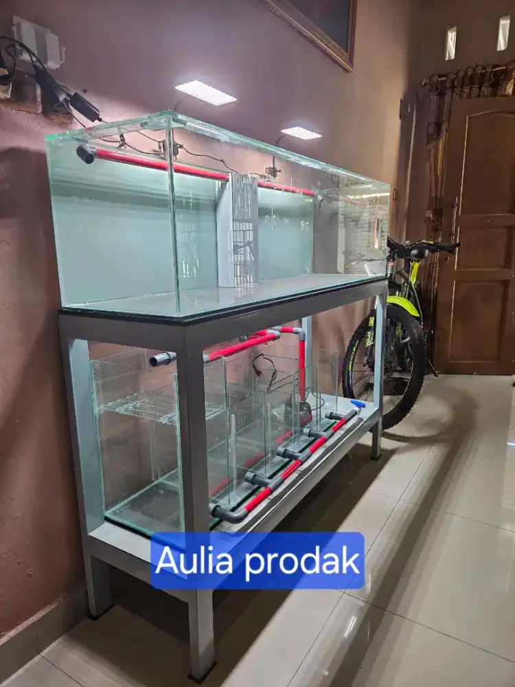 Pembuatan aquarium makassar