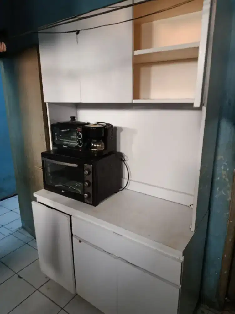 Set Kitchen Lemari Zenna + Oven & Microwave