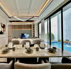 DISEWAKAN RUMAH DEMPSEY HILL CITRALAND FULL FURNISH POOL 4KT ATTIC