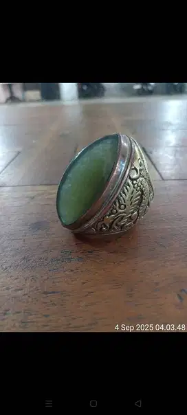 Batu akik pandan kapas lumut