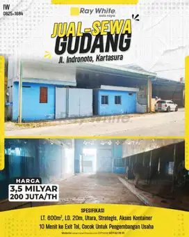 Sewa Gudang di Kartasura - Investasi & Bisnis!