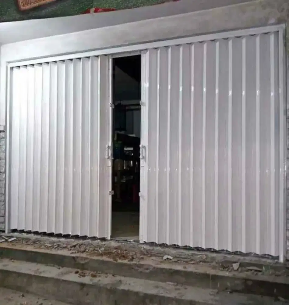 Pintu kios folding murah