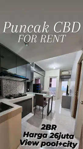 apartement pucak cbd murah banget interior bagus nyaman minimalis