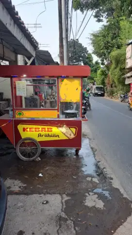 Gerobak kebab fullset