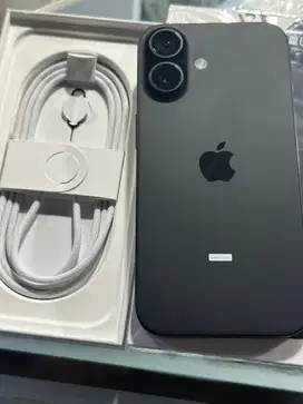 iPhone 16 128gb Black Open Box aja BNOB. Cc 0. Nota ada