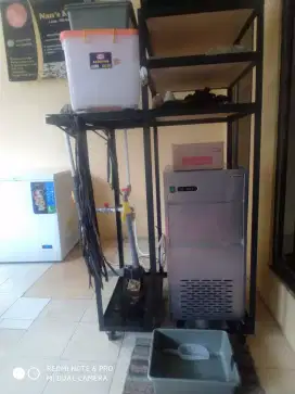 Mesin pembuat es batu tube