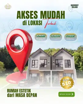 Rumah Paling Hits di Kota Cimahi Harga Miring Mentereng