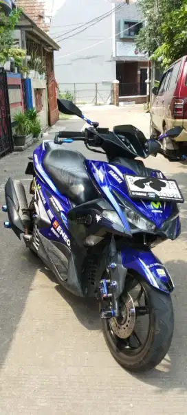 Aerox 155 Type R 2017 Mulus Lengkap