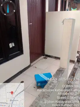 Kontrakan 1 petak dekat stasiun kebayoran lama