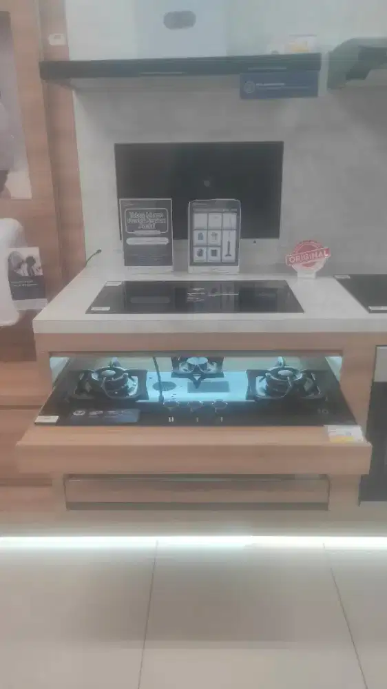 Kompor tanam+kompor induksi