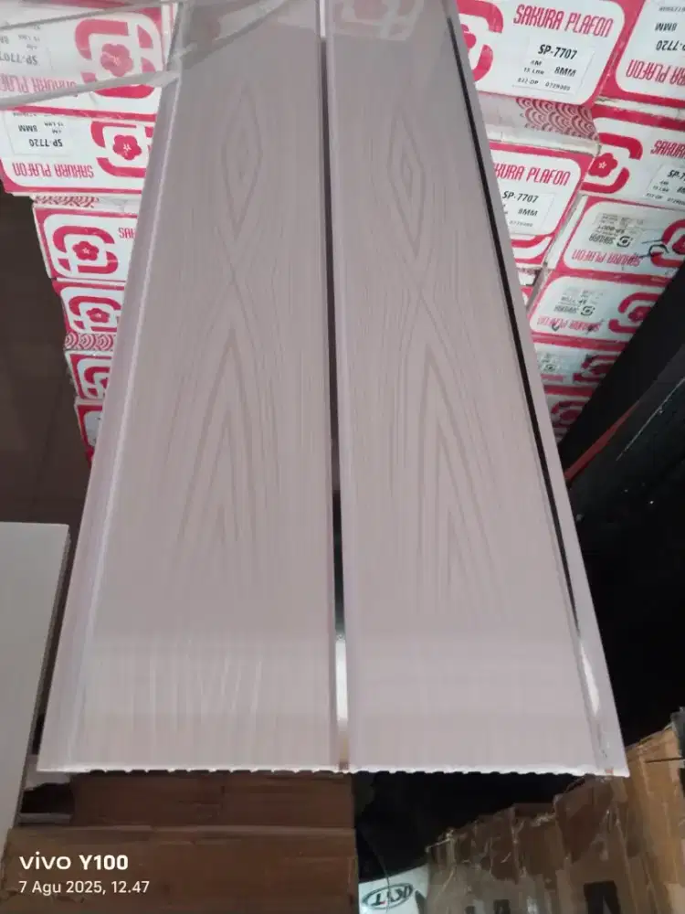 melayani penjualan bahan plafon PVC eceran