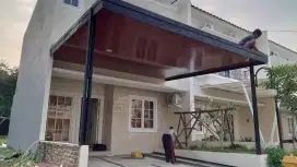 Kanopi baja ringan dan renovasi atap