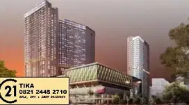 Dijual Murah BU Apartemen Studio Full Furnished Transpark Bintaro