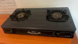 RINNAI RI-602 BGX Kompor Gas 2 Tungku (Api Tornado)