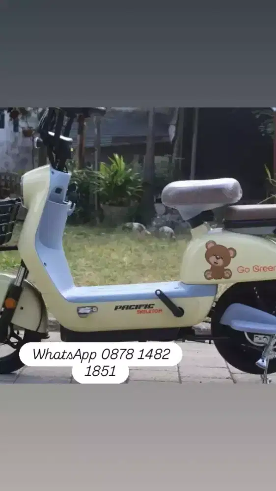 Ready TERBARU 
Sepeda Listrik pacific 
Praktis & Ekonomis