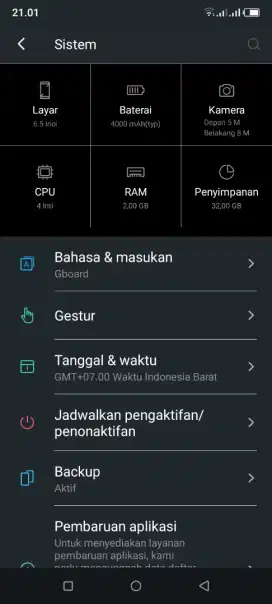 Itel vision 1 pro blue