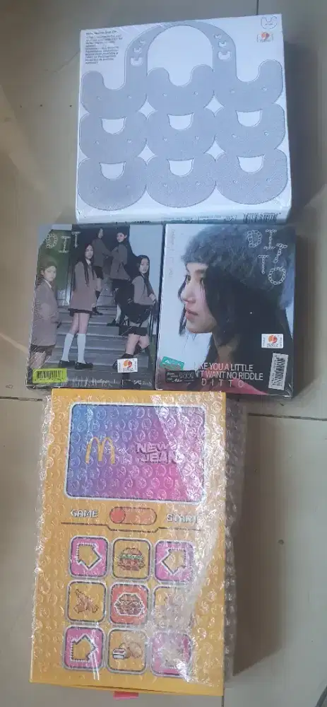 jual album new jeans,kondisi segel take all