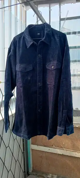 jaket, bisa kemeja Uniqlo