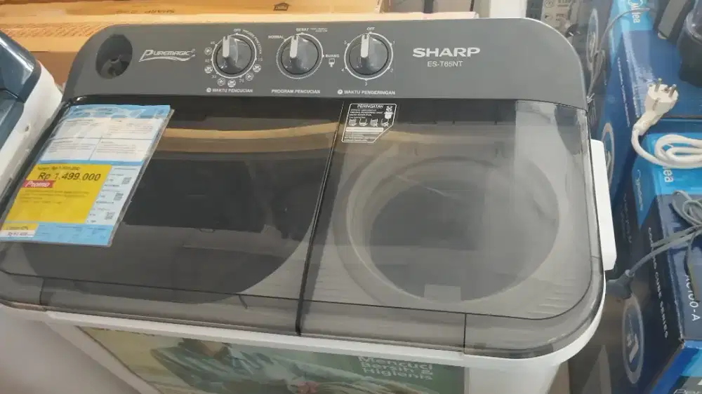 Mesin cuci sharp 6kg 320 watt
