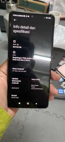 Jual bu xiaomi redmi note 10 pro