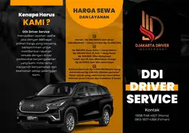 Jasa driver harian mingguan bualanan/tetap