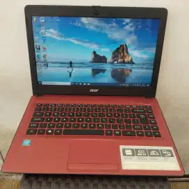 JUAL LAPTOP ACER Z1402 INTEL INSIDE RAM4GB,HDD500GB,WIN10PRO,GARANSI