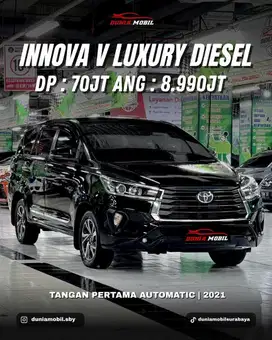 Innova V AT DieseL 2021 / 2022 Luxury Bisa Tukar Tambah