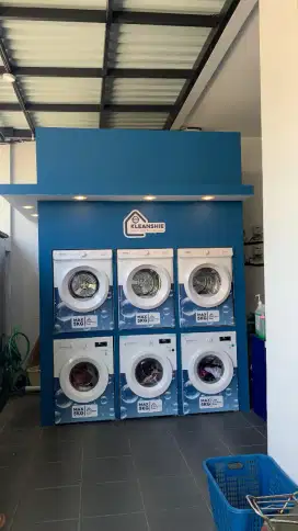 PAKET USAHA LAUNDRY KILOAN KOIN SURABAYA ADA PENDAMPINGAN BISNIS