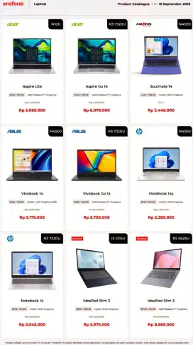 Cash / Credit hp Notebook 14