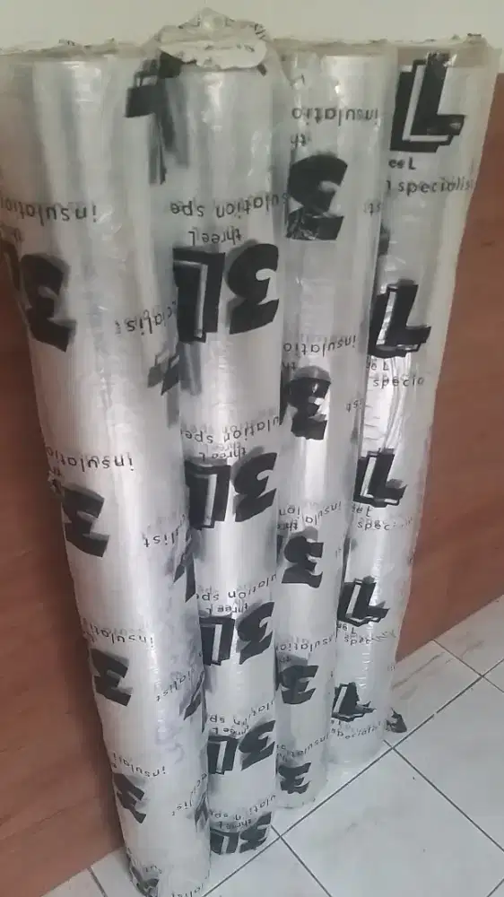 Alumunium foil singgel site/ peredam atap