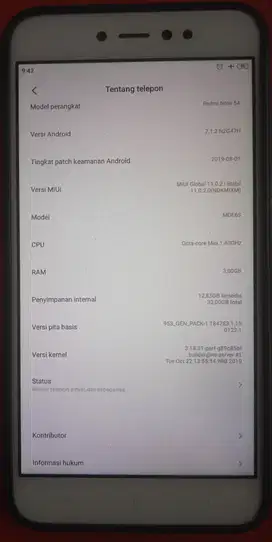 redmi note 5a 3/32