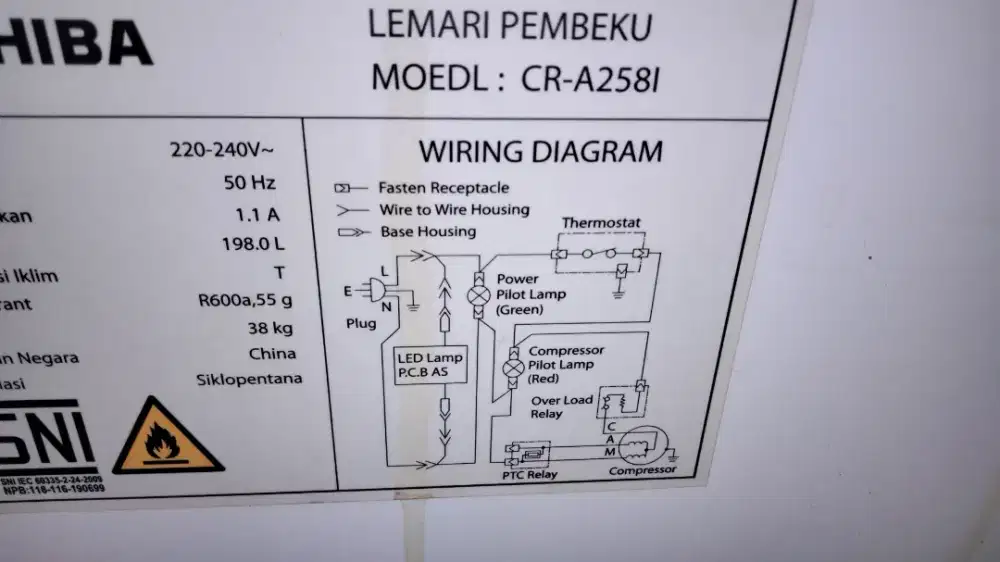 Barang kali ada yg btuh freezer udh jrang di pake beli dari baru