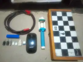 borongan catur tongsis baterai cas kabel hdmi micro mouse laptop
