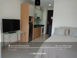 Dijual Apartement Menteng Park Studio Full Furnished Tower Diamond