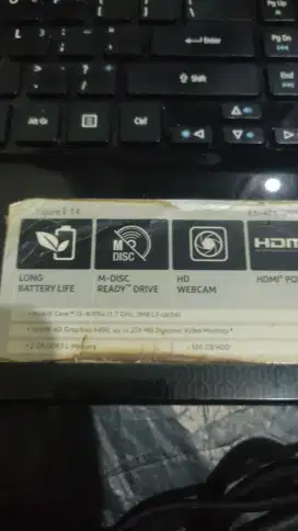Jual cepet laptop Acer