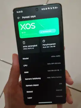 Infinix note 40 8/256