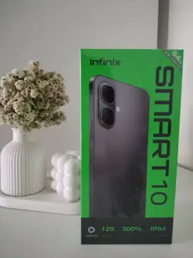 Infinix Smart 10 4/64GB Barang Baru Garansi Resmi Masih Segelbox