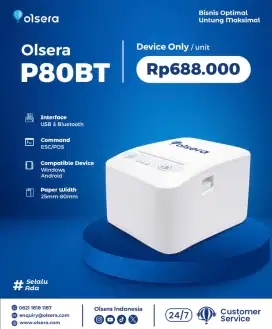 Printer Thermal Bluetooth+Usb