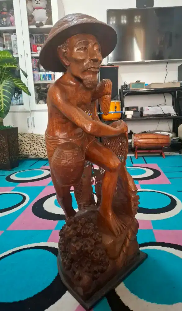 PATUNG KAYU  UKIRAN
