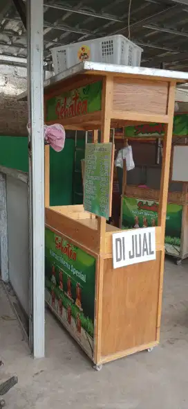 Di jual gerobak es teh