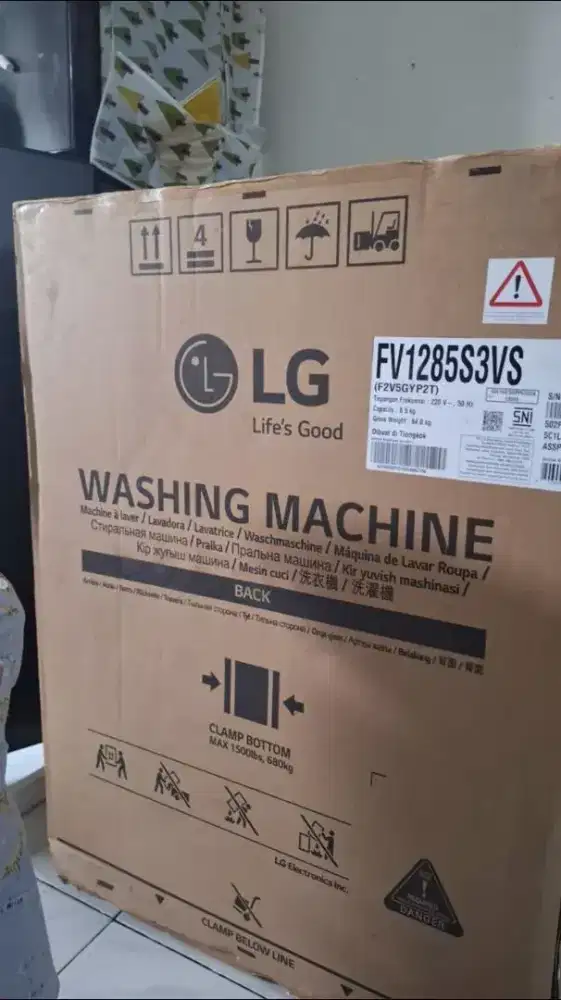 FRONT LOADING LG 8,5 KG