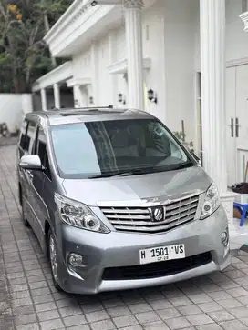 (BISA TT) Toyota Alphard S 2010 Warna Jarang Ada