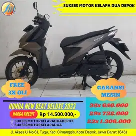 HONDA NEW BEAT DELUXE 2023 CASH/KREDIT DP MURAH SYARAT MUDAH