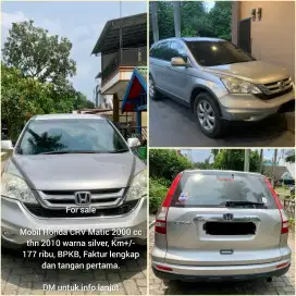 DiJual Mobil CRV 2010 Matic 1996 cc