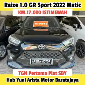 Raize GR Sport Matic KM17RB TGN1 Kondisi ISTIMEWAH#jualRaizeGRjatim