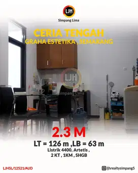 Rumah Siap Huni di Graha Estetika dekat Undip Semarang