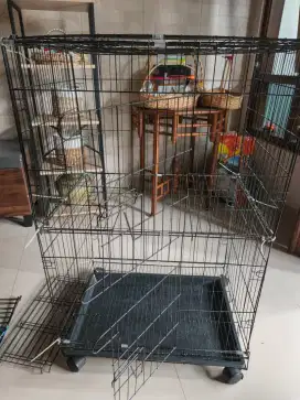 Kandang kucing 3 tingkat